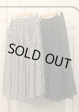 画像: 【ichi broadcloth circular skirt】イチ ブロード サーキュラー スカート(2カラー展開)