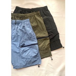 画像: 【gym master Rip stop Nylon Drop pocket Short pants】ジムマスター リップストップ ナイロン ドロップポケット ショートパンツ(3カラー展開)