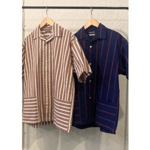 画像: 【ciao Stretch sucker Havana Shirt/ made in Japan】チャオ ストレッチ サッカー キューバシャツ/ 日本製(2カラー展開)