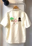 画像3: 【gym master ONE LOVE Shirt】ジムマスター ONE LOVE刺繍シャツ(2カラー展開)