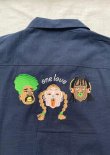 画像13: 【gym master ONE LOVE Shirt】ジムマスター ONE LOVE刺繍シャツ(2カラー展開)