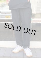 画像: 【gym master Linen×Rayon Tapered Pants】ジムマスター 麻×レーヨン テーパードパンツ(black)