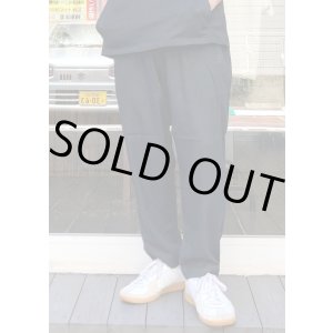 画像: 【gym master Linen×Rayon Tapered Pants】ジムマスター 麻×レーヨン テーパードパンツ(black)