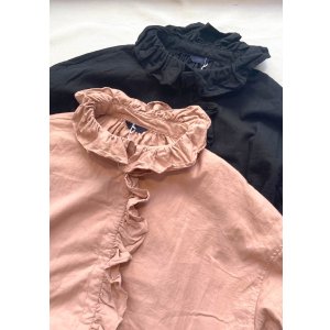 画像: 【ichi Peach Washer Shirt】イチ ピーチワッシャー シャツ(2カラー展開)