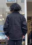 画像2: 【gym master stretch twill denim shirt jacket】ジムマスター ストレッチカツラギ シャツジャケット(black) 
