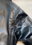 画像9: 【ciao PU Detroit Jacket】チャオ フェイクレザー デトロイト ジャケット(black)