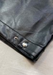 画像10: 【ciao PU Detroit Jacket】チャオ フェイクレザー デトロイト ジャケット(black)