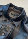 画像8: 【ciao 1st PU Jacket】チャオ 1stタイプフェイクレザー ジャケット(black)