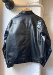 画像4: 【ciao 1st PU Jacket】チャオ 1stタイプフェイクレザー ジャケット(black)