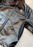 画像8: 【ciao PU Detroit Jacket】チャオ フェイクレザー デトロイト ジャケット(black)
