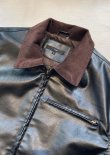 画像7: 【ciao PU Detroit Jacket】チャオ フェイクレザー デトロイト ジャケット(black)
