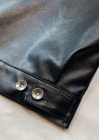 画像11: 【ciao 1st PU Jacket】チャオ 1stタイプフェイクレザー ジャケット(black)