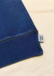 画像9: 【gym master 11oz Indigo Sweat Crew neck】ジムマスター 11オンス インディゴ スウエット クルーネック(dark indigo blue)
