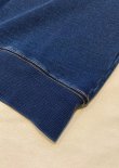 画像7: 【gym master 11oz Indigo Sweat Crew neck】ジムマスター 11オンス インディゴ スウエット クルーネック(dark indigo blue)