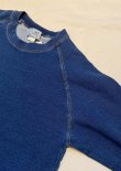 画像5: 【gym master 11oz Indigo Sweat Crew neck】ジムマスター 11オンス インディゴ スウエット クルーネック(dark indigo blue)