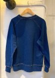 画像3: 【gym master 11oz Indigo Sweat Crew neck】ジムマスター 11オンス インディゴ スウエット クルーネック(dark indigo blue)