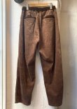 画像4: 【gym master Stretch Corduroy Two tuck Pants】ジムマスター ストレッチコーデュロイ ツータックパンツ(2カラー展開)