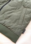 画像5: 【gym master reversible mountain quilting zip jacket】ジムマスター リバーシブル マウンテン キルテイングジップジャケット(olive)