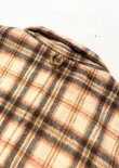 画像8: 【gym master Heavy Flannel Check Zip Jacket】ジムマスター ヘビーフランネル チェック 中綿ジップジャケット(beige)
