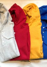 画像: 【Healthknit Classic Sweat Henley Hoodie】ヘルスニット クラシック スウエット ヘンリーフーディ― (4カラー展開)