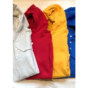 画像: 【Healthknit Classic Sweat Henley Hoodie】ヘルスニット クラシック スウエット ヘンリーフーディ― (4カラー展開)