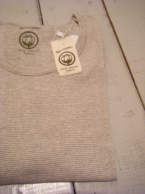 画像: 【gymmaster】pin border L/S Tee/U neck 商品アップ完了です。