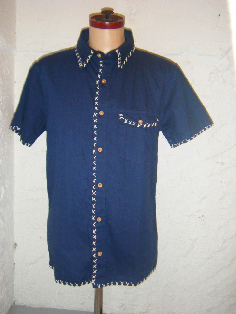 画像: 【Lens concave】twill hand stitch S/S shirts商品アップ完了。