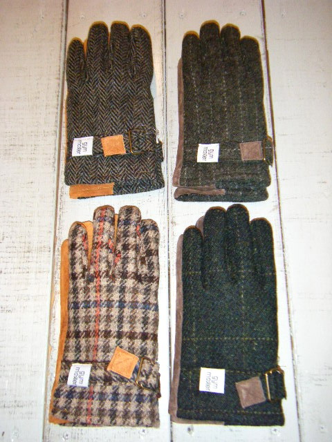 画像: 【gymmaster×Harris Tweed】glove商品アップ完了です。