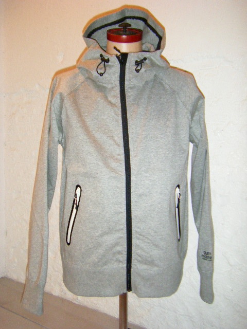 画像: 【gymmaster】wind break bonding zip food(gray) 商品アップ完了です。