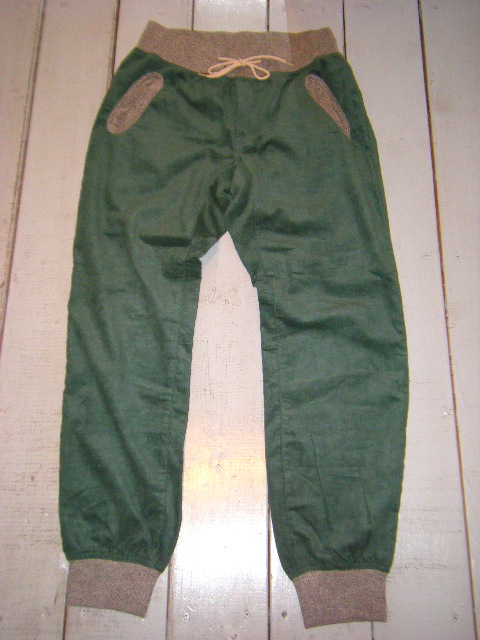 画像: 【gymmaster】corduroy rib pants(green) 追加入荷です！