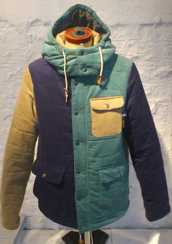 画像: 【gymmaster】multi fablic corduroy down JKT/comfotmax (crazy)商品アップ完了です。