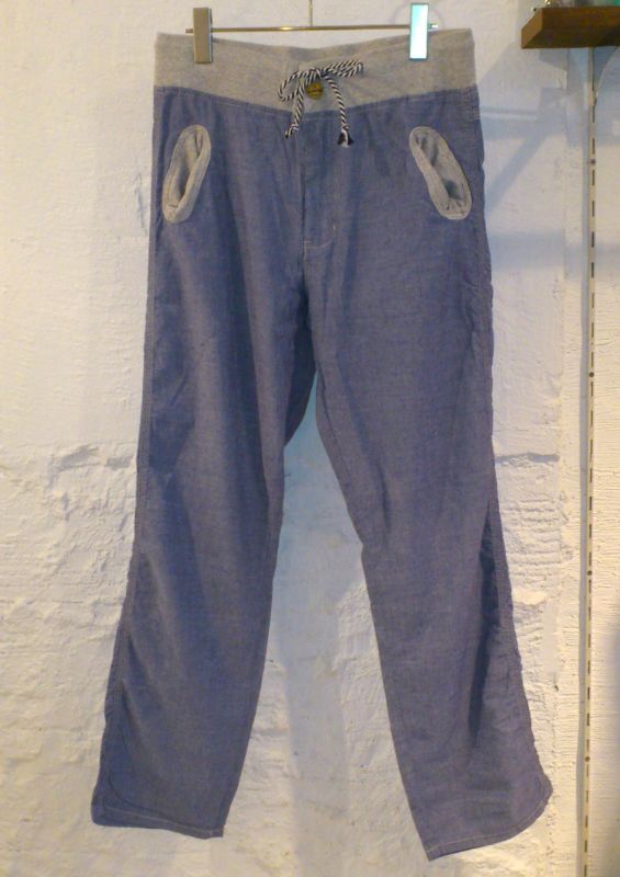 画像: 【gymmaster】banboo chambray roll-up pant 商品アップ完了です。