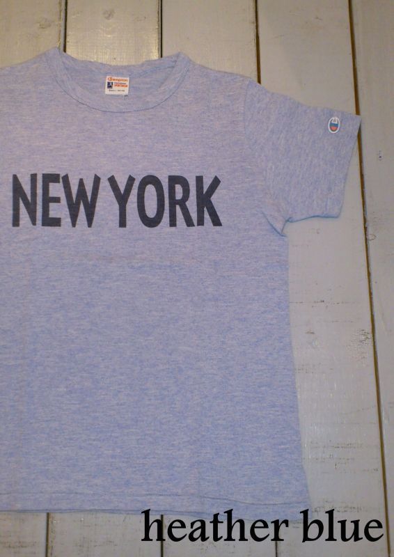 画像: 【champion】S/S Tee Heather Body/rochestar collection 「NEW YORK」追加入荷です！