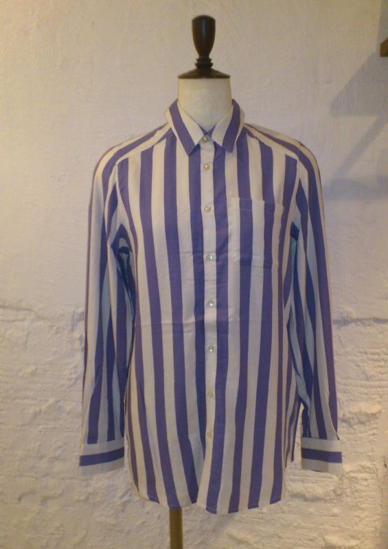 画像: 【w closet】rayon stripe print L/S shirt 商品アップ完了です。