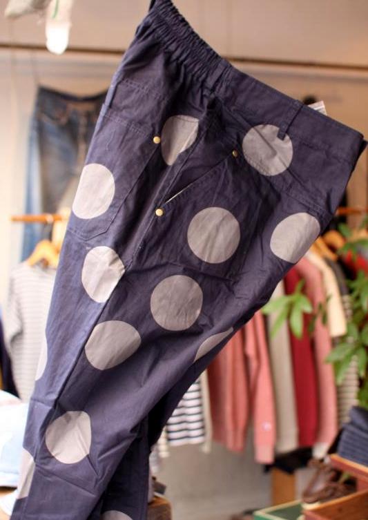 画像: 【sandy】dot print sarouel pants 商品アップ完了です。