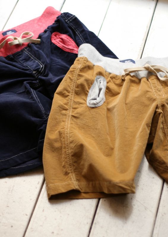 画像: 【gymmaster】stretch summer corduroy shorts 追加、新色入荷です。