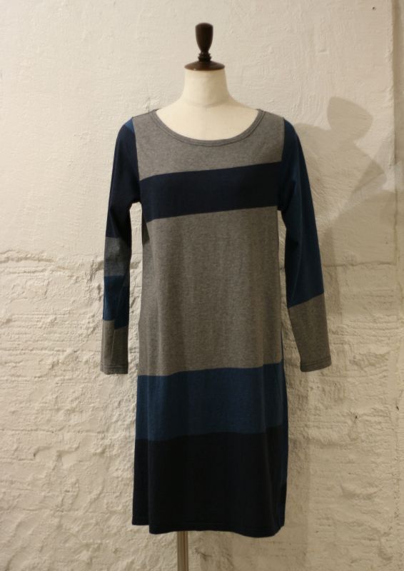 画像: 【ichi】random border boatneck onepeice 商品アップ完了です。