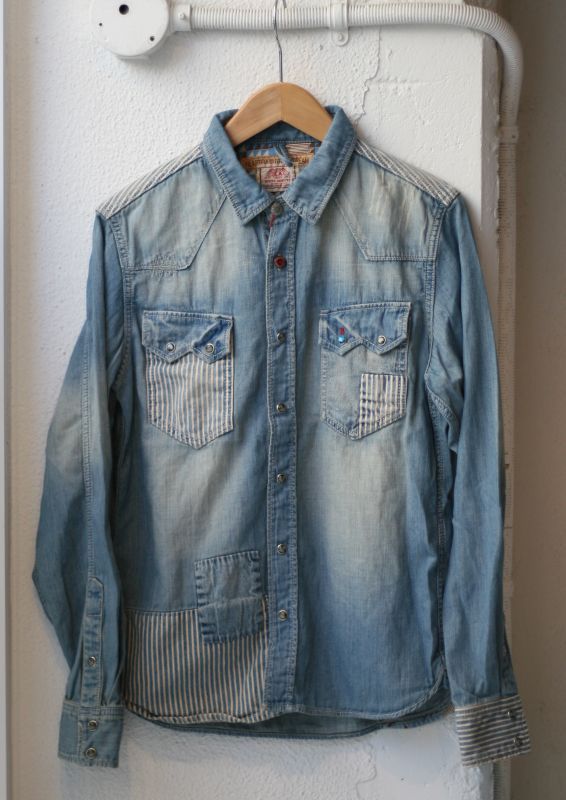 画像: 【kriff mayer】denim remake western shirts 商品アップ完了です。