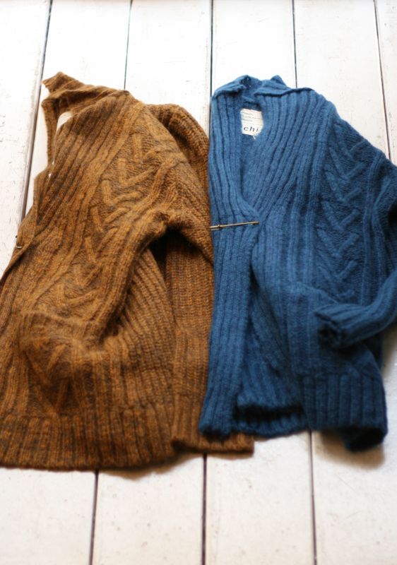 画像: 【ichi】alpaca cardigan 商品アップ完了です。