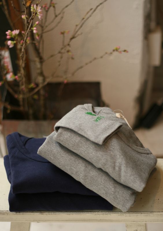 画像: span fraise 3/4 sleeve C/neck, V/neck 商品アップ完了です。