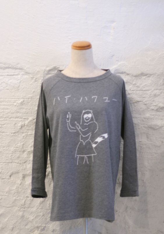 画像: 【pop●copy×LUEUF×LINK】raglan print 3/4sleeve tee 追加入荷しました。