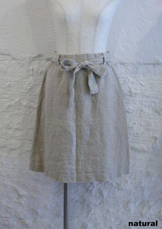 画像: 【ichi】linen canvas skirt 商品アップ完了です。