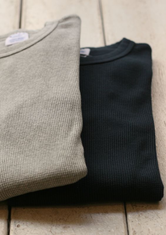 画像: 【champion】waffle/thermal c-neck L/S tee 商品アップ完了です。