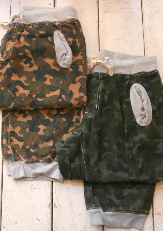 画像: 【gymmaster】camo print corduroy rib pant 商品アップ完了です。