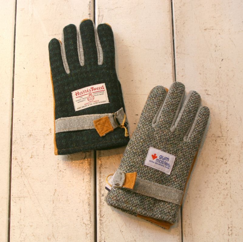 画像: 【gymmaster×Harris Tweed】glove 商品アップ完了です。