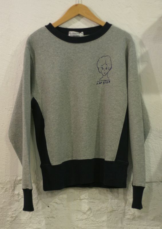 画像: 【popcopy×LINK別注】eleven eight bicolor crew sweat shirt 商品アップ完了です。