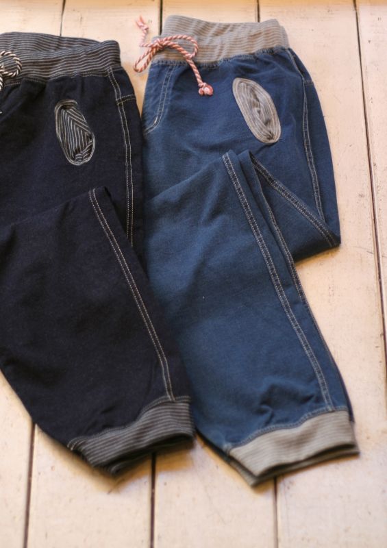 画像: 【gymmaster】knit denim rib pant 商品アップ完了です。