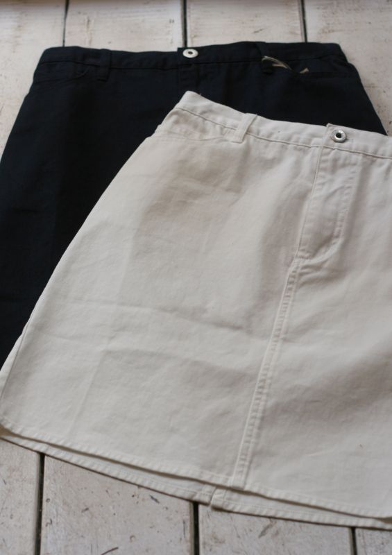 画像: 【nappalm】twill skirt 商品アップ完了です。