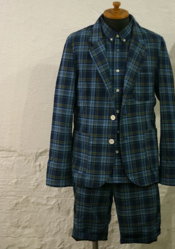 画像: 【M2SQUARED】check short&shirt&tailored JK 商品アップ完了です。