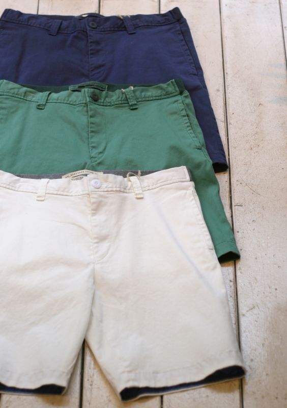 画像: 【heritage stone】stretch chino rib short 商品アップ完了です。